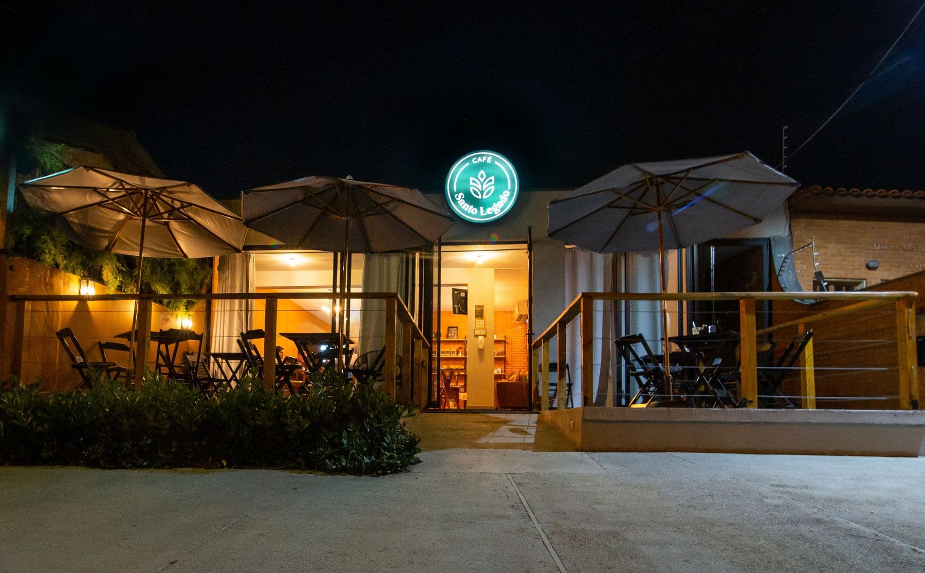 Santo Legado Café, vista 2